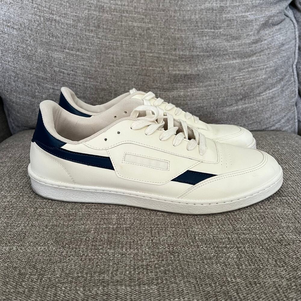 OLIVER CABELL low 1 vegan 481 Cream Sneakers men’s size EU 45 / US 11 - Picture 2 of 12